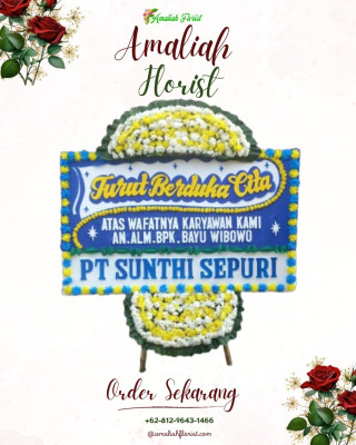 Papan Bunga Duka di Paruga
