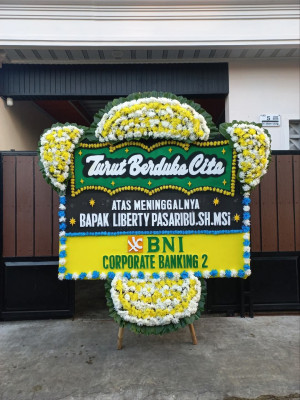 Papan Bunga Duka di Paruga