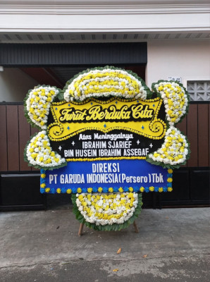 Papan Bunga Duka di Paruga