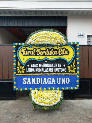 Papan Bunga Duka di Paruga